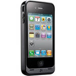 Kensington PowerGuard Battery Case with Card Stand for iPhone 4 (Black)