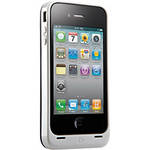 Kensington PowerGuard Battery Case with Card Stand for iPhone 4 (White)