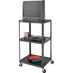 Advance PIXMate PM6 7020E-5 Electrical Monitor/Television Cart (Black)