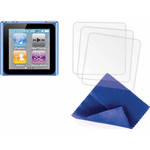 Griffin Technology Screen Care Kit for iPod nano 6th Generation Media Player (Matte 3 Pack)