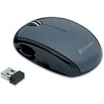 Verbatim Nano Wireless Notebook Laser Mouse (Graphite & White)