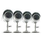 Svat VU301-4C Indoor/Outdoor Night Vision CCD Security Cameras (4-Pack)