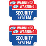 Svat VU100-ST Crime Deterrent Window Sticker Pack