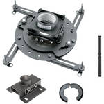 Advance Universal Projector Ceiling Mount Kit (Up to 50 lbs - Black)