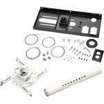Advance Universal Projector Ceiling Mount Kit (Up to 50 lbs, White)
