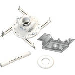 Advance Universal Projector Ceiling Mount Kit (Up to 50 lbs - White)