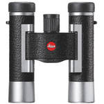 Leica Silverline 10x25 Compact Binocular (Silver and Black)