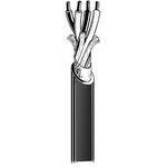 Canare 4 x 14 AWG Speaker Cable - 328' (100 m) (Black)