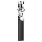 Canare 4 x 20 AWG Speaker Cable - 656' (200 m) (Black)