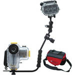 Bonica Snapper Dive 1080P HDDV Camcorder Single Lighting Kit