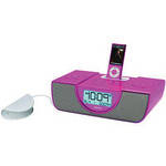 iHome iP43 Dual Alarm Clock Radio (Pink)