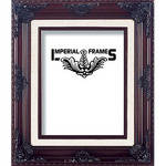 Imperial Frames F324 Picture Frame (8 x 10", Wood with Gesso Covering, Brown)