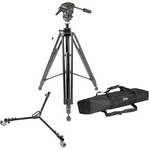 Davis & Sanford ProVista12 Video Tripod w/ V12 Fluid Head & W3 Folding Dolly Kit