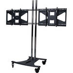 Premier Mounts Mobile Cart Combination EBC60C (Black/Chrome)