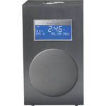 Tivoli Model 10 Clock Radio - Contemporary Collection (Dark Aluminum / Silver)