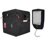 Porta Brace LPB-LED4 Carrying Case for 4 Litepanels 1X1 Lights (Midnight Black)