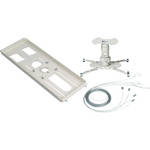 Premier Mounts Universal Projector Ceiling Mount (Up to 45 lbs - White)