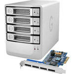 G-Technology 4TB G-SPEED eS 4-BAY RAID Array w/ 4x 1TB Drives and PCIe Controller
