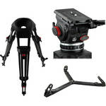 Cartoni D612R Delta Rosso 2-Stage System