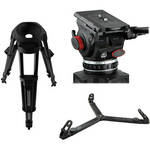 Cartoni D614R Delta Rosso Carbon Fiber Safe Stop 2 Stage System