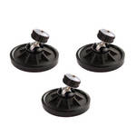 Cartoni Pivoting Rubber Feet for Studio Tripod (3-Pack)