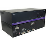 Smart-AVI 2-port Cross-platform DVI-D Switch (USB 2.0, Stereo Audio)