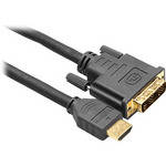 Vaddio 3.3' (1 m) DVI Male to HDMI Male Video Cable