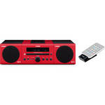 Yamaha MCR-140RE Micro Component System (Red)