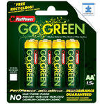 PerfPower Go Green AA Battery (8-Pack)