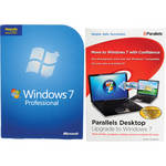 Microsoft Windows 7 Professional Upgrade & Parallels Desktop Upgrade Software Bundle