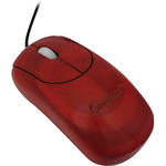 Impecca Custom Carved Designer Bamboo Mouse (Cherry)