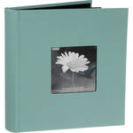Pioneer Photo Albums DA-200CBFN/TA Fabric Frame Bi-Directional Memo Album (Tranquil Aqua)