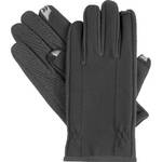 Isotoner Men's SmarTouch Gloves (Extra Large, Black)