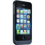 Tekkeon My Power Rechargeable Battery Case for Apple iPhone 4 (Soft-touch Black)