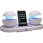 Speakal iCrystal iPod Docking Station (White)