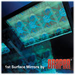 Draper 254023 First Surface Mirror with Frame