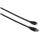 C2G 6.5' (2 m) USB 3.0 A Male to Micro B Male Cable (Black)