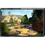 Draper 252252 Clarion Fixed Frame Projection Screen with Black Vel-Tex Frame (49 x 87")