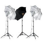 Photoflex First Studio Three Light Portrait Kit (120V AC)