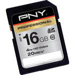 PNY Technologies 16GB SDHC Memory Card High Speed Class 10