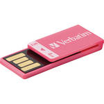 Verbatim 4GB Clip-It USB Flash Drive (Pink)
