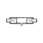 General Brand FAL-5 Lamp - 420 watts/125 volts