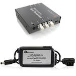 Blackmagic Design Mini Converter Sync Generator w/ Switronix Powertap Converter Cable Kit