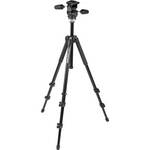 Manfrotto 294 Aluminum 3-Section Tripod W/3-Way Head