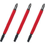 LensCoat LegCoat Wraps 115 (Red, 3 Pack)