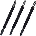 LensCoat LegCoat Wraps 510 (Length: 10" (25.4cm), Set of Three, Black)