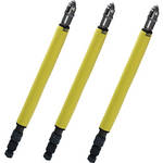 LensCoat LegCoat Wraps 514 (Yellow, 3 Pack)