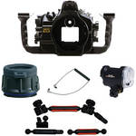 Sea & Sea MDX-D300S UW Housing for Nikon D300S Flat Port Package W/YS-01 Strobe