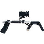 Cavision Shoulder Pad Package w/ Flat Camera Plate & Viewfinder for DSLR Cameras