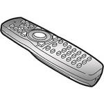 Epson Replacement Remote Control for Powerlite 4100/4200W/4300 Projector